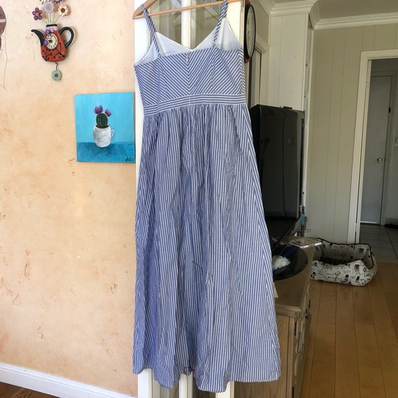 Blue summer dress - Picture 2 of 2